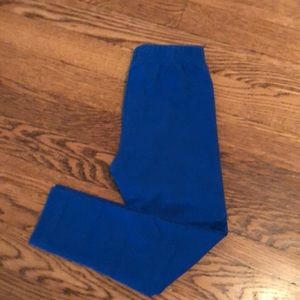 Hanna Anderson royal blue leggings